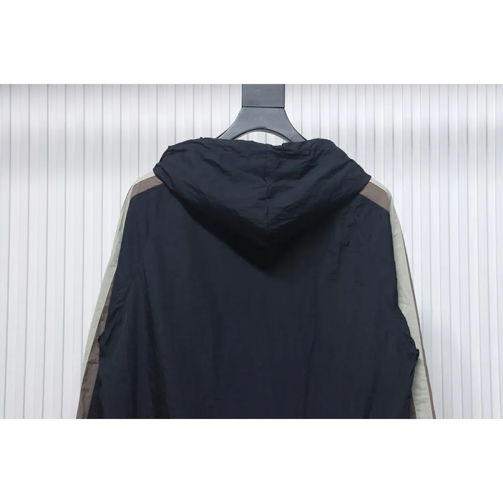 Bstsneaker-Balenciaga zipper embroidered jacket black 200