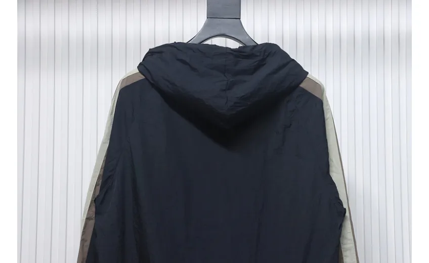 Bstsneaker-Balenciaga zipper embroidered jacket black 200