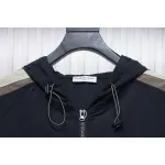 Bstsneaker-Balenciaga zipper embroidered jacket black 200
