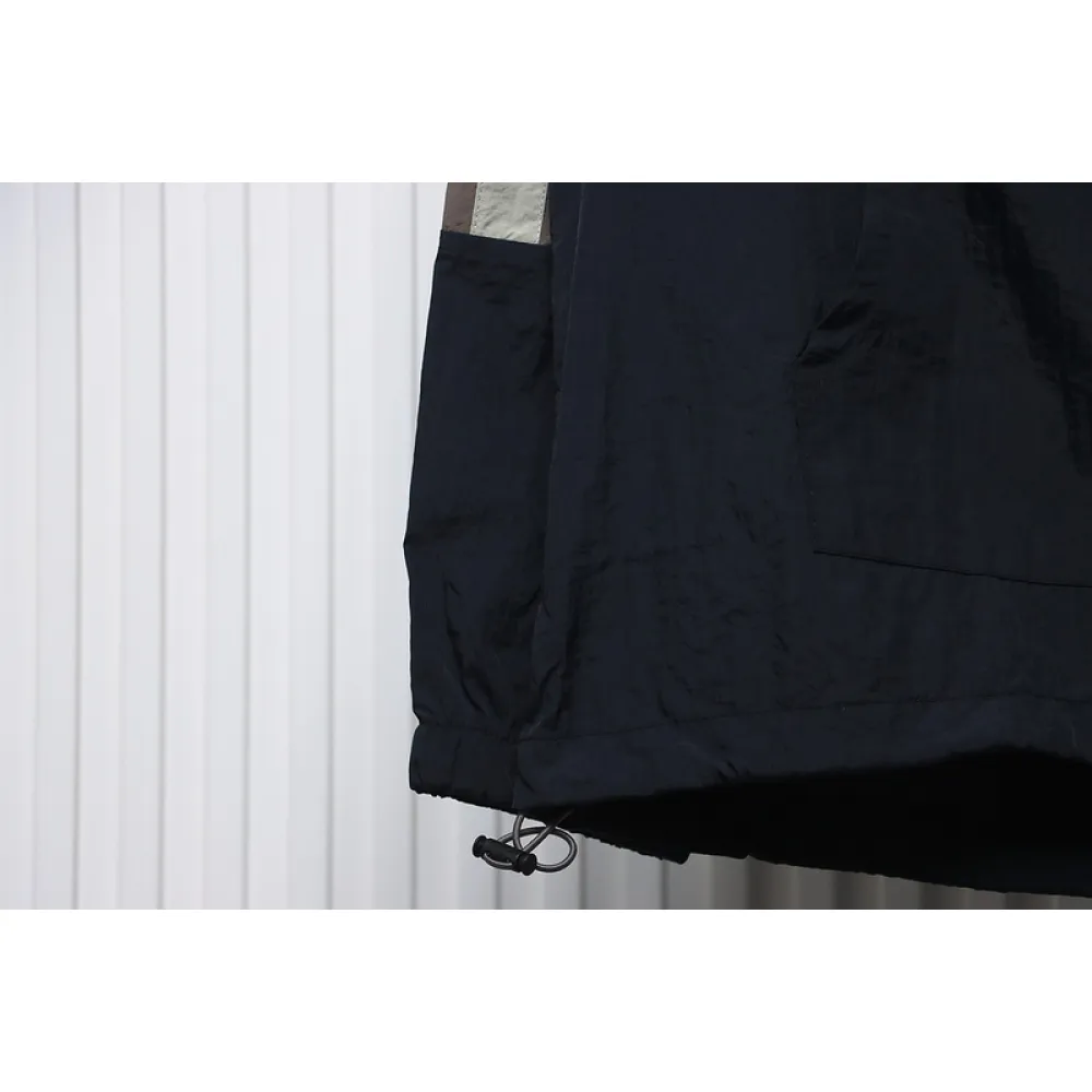 Bstsneaker-Balenciaga zipper embroidered jacket black 200