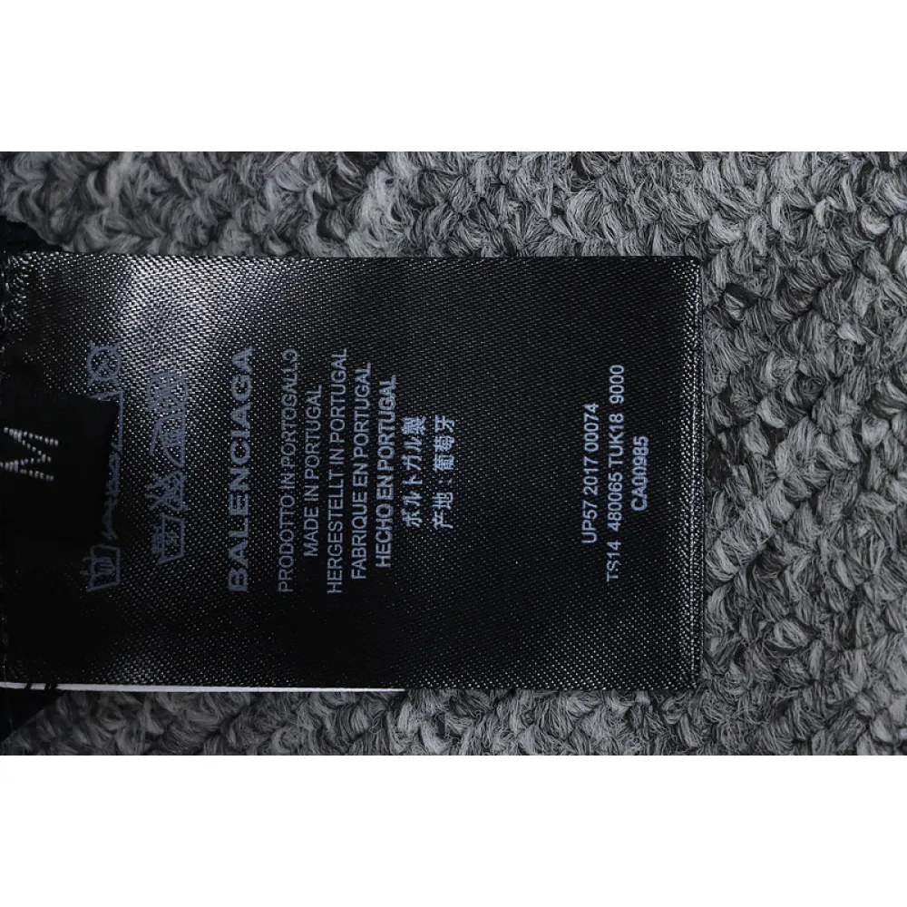 Bstsneaker-Balenciaga zipper embroidered jacket black 200