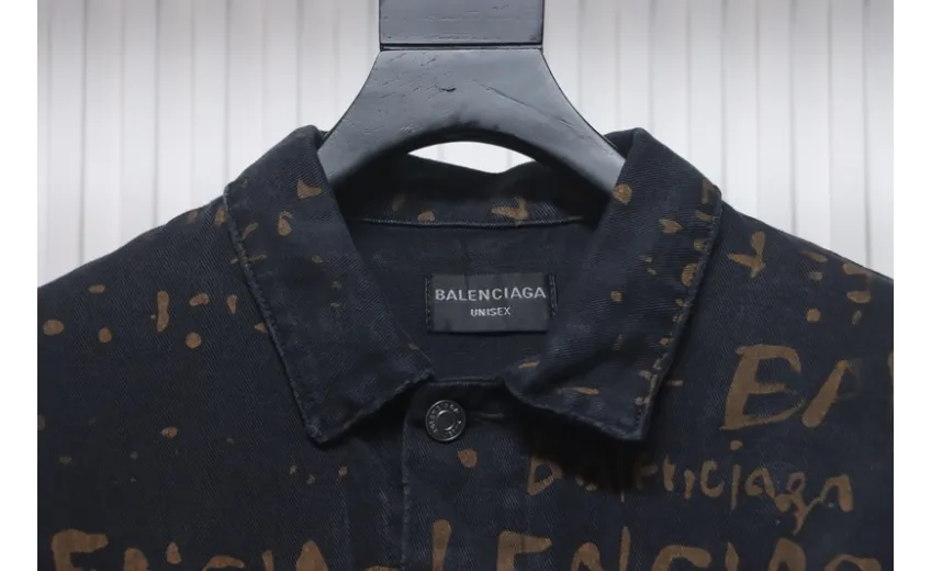 Bstsneaker-Balenciaga washed suit jacket 240