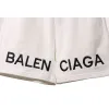 Bstsneaker-Balenciaga embroidered shorts white 150