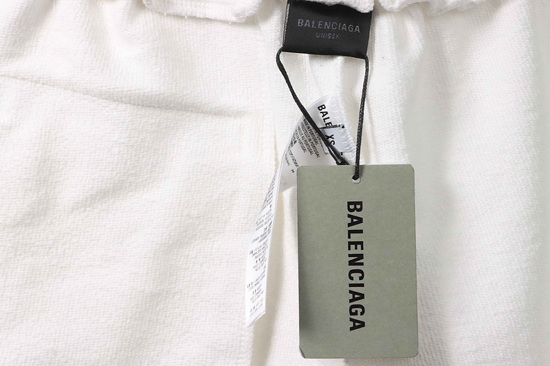 Bstsneaker-Balenciaga embroidered shorts white 150