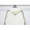 Bstsneaker-Balenciaga zipper embroidered jacket white 200