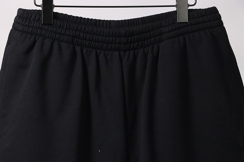 Bstsneaker-Balenciaga embroidered shorts black 170