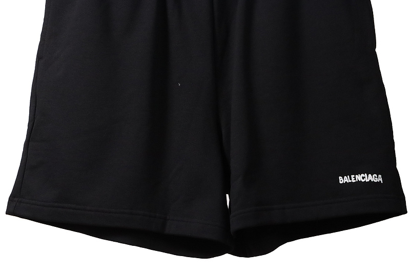 Bstsneaker-Balenciaga embroidered shorts black 170