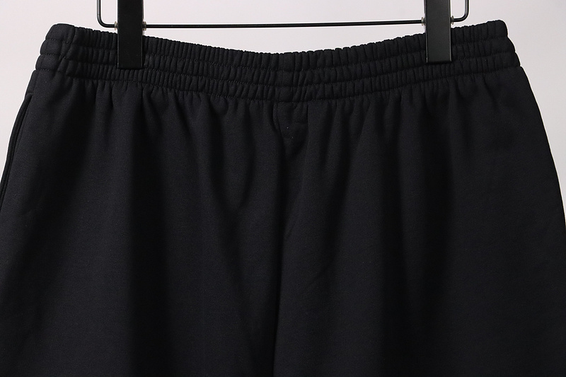 Bstsneaker-Balenciaga embroidered shorts black 170