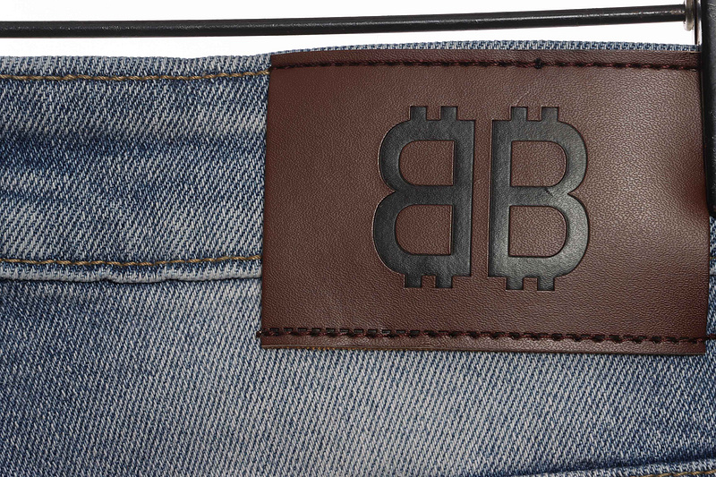 Bstsneaker-Balenciaga jeans with all-over logo on pockets 190