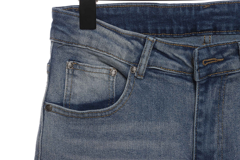 Bstsneaker-Balenciaga jeans with all-over logo on pockets 190