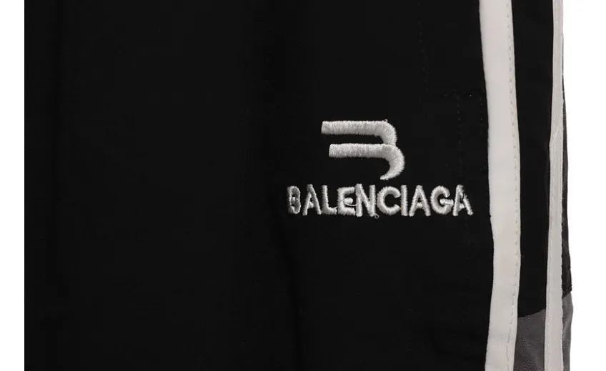 Bstsneaker-Balenciaga double hook embroidery suit trousers 190