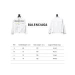 Bstsneaker-Balenciaga embroidered denim jacket white 220
