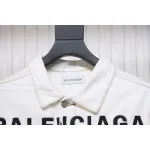 Bstsneaker-Balenciaga embroidered denim jacket white 220