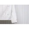 Bstsneaker-Balenciaga embroidered denim jacket white 220