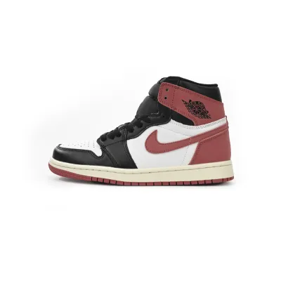  Air Jordan 1 Retro High Track Red 555088-112  01