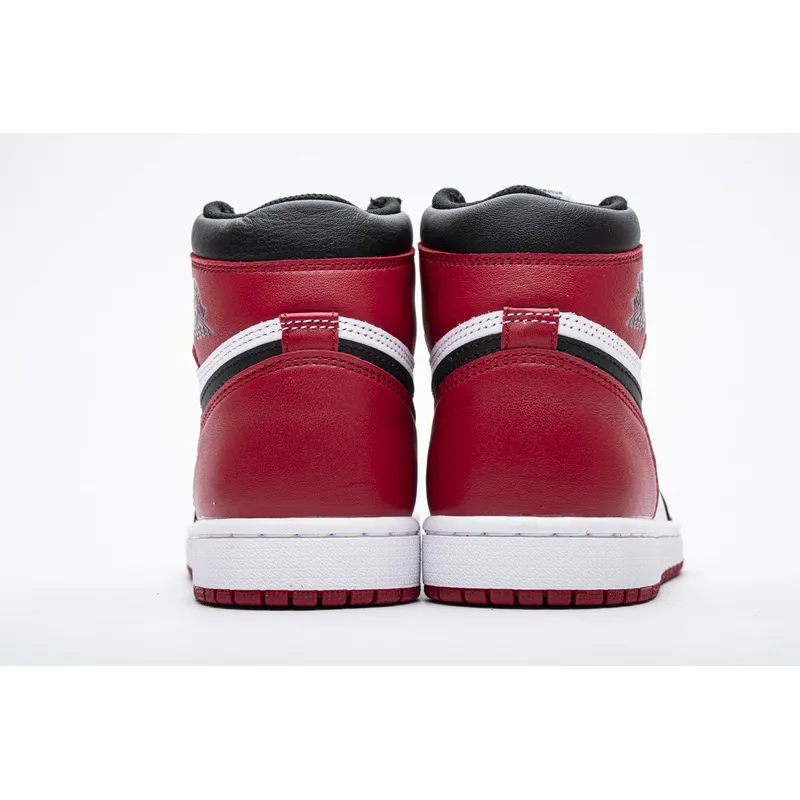  Air Jordan 1 Retro Black Toe (2016) 555088-125 