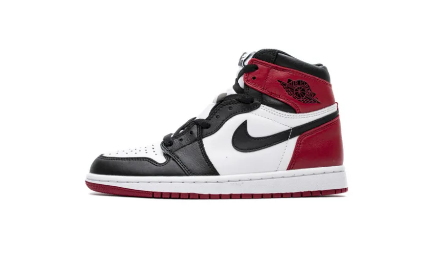 Bstsneaker- Air Jordan 1 Retro Black Toe (2016) 555088-125 