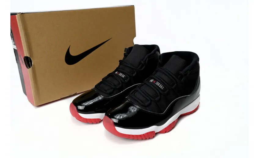 Bstsneaker-Air Jordan 11 Retro Playoffs Bred (2019) 378037-061