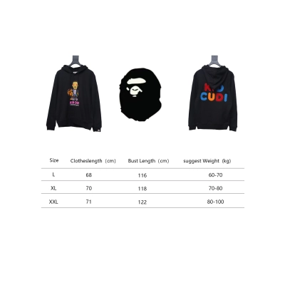 Bstsneaker-BAPE X KID CUDI Hoodie 120 02