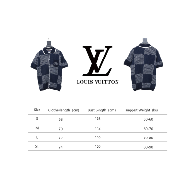 Bstsneaker-Louis Vuitton Schachbrett-Strickhemd 220 02