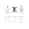 Bstsneaker-Louis Vuitton logo print White T-shirt 120