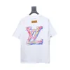 Bstsneaker-Louis Vuitton logo print White T-shirt 120