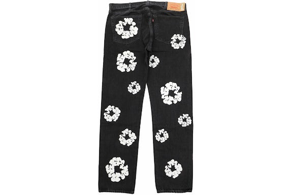 Bstsneaker-Denim Tears x Levi's Cotton Wreath Jean Black 