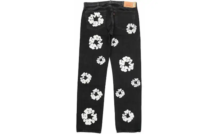 Bstsneaker-Denim Tears x Levi's Cotton Wreath Jean Black 