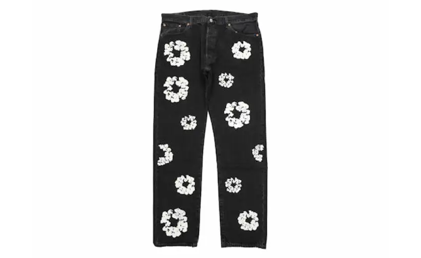 Bstsneaker-Denim Tears x Levi's Cotton Wreath Jean Black 