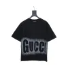 Bstsneaker-Gucci big logo spray-painted T-shirt 120