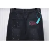Bstsneaker-Welldone Heart Letter Ripped Baggy Jeans 230