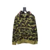 Bstsneaker-BAPE Cloro Camo Shark Full Zip Hoodie Green FW18