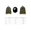 Bstsneaker-BAPE Cloro Camo Shark Full Zip Hoodie Green FW18