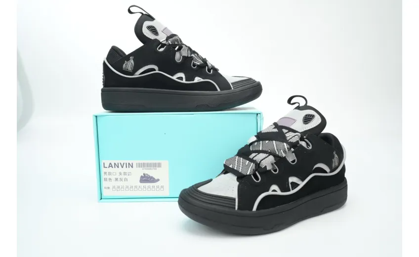 Bstsneaker-LANVIN White Black
