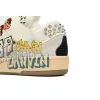 Bstsneaker-LANVIN White Black Painted