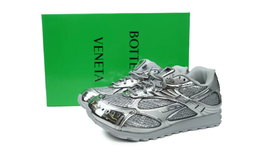 Bstsneaker-Bottega Veneta Orbit Silvery