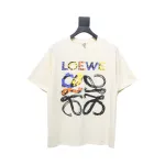 Bstsneaker-Loewe Graffiti Painted Logo T-shirt 120 