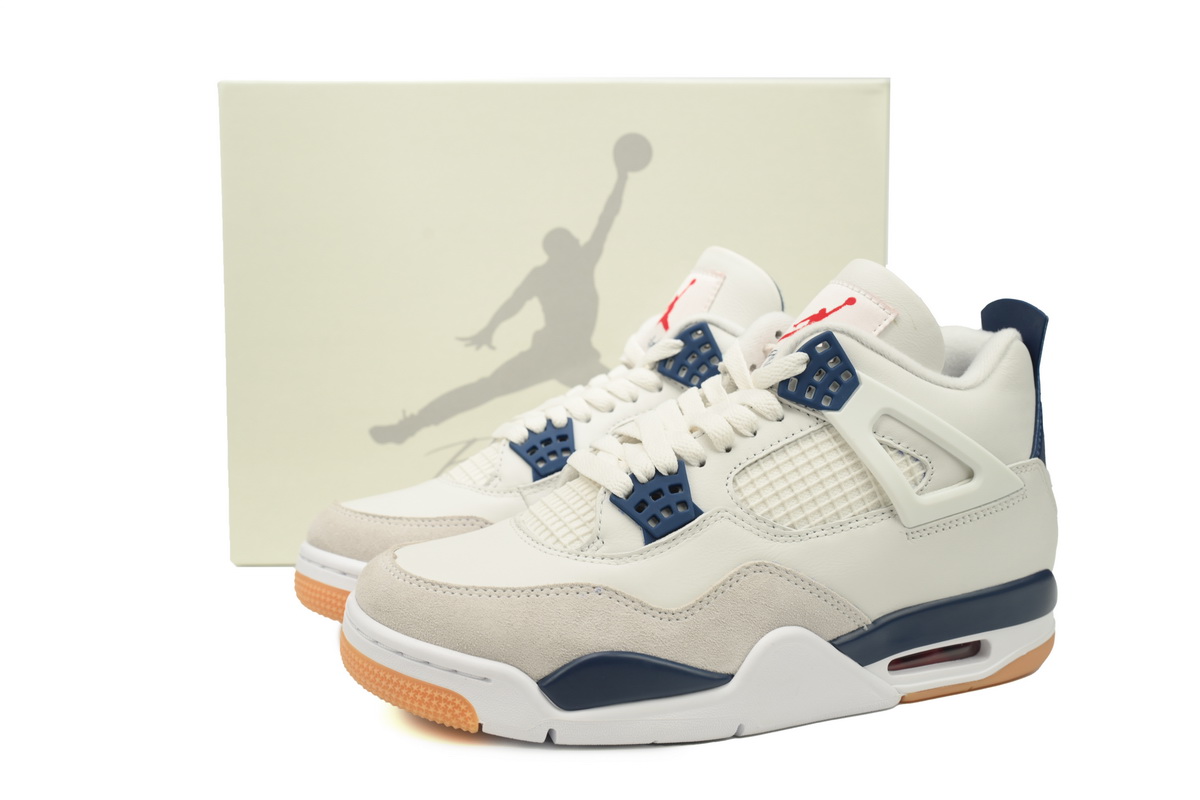 Bstsneaker-Nike SB x Air Jordan 4 Retro SP 'Navy'  DR5415-100