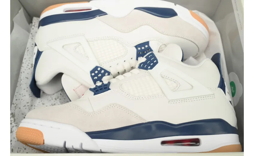 Bstsneaker-Nike SB x Air Jordan 4 Retro SP 'Navy'  DR5415-100