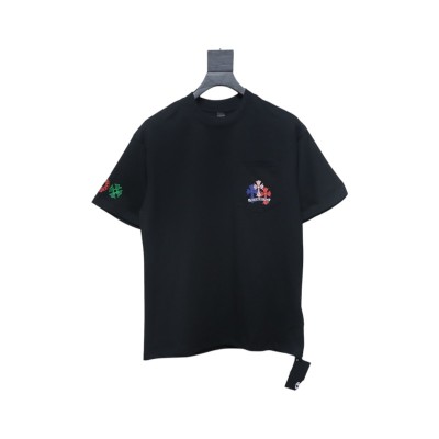 Bstsneaker-Chrome Hearts Multi Color Cross Cemetery T-shirt 140 01