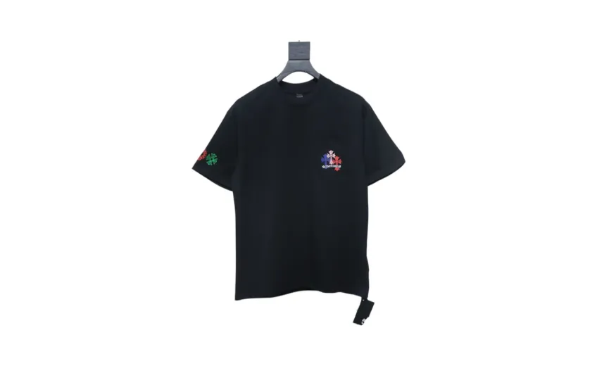 Bstsneaker-Chrome Hearts Multi Color Cross Cemetery T-shirt 140