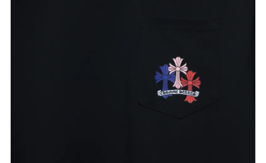 Bstsneaker-Chrome Hearts Multi Color Cross Cemetery T-shirt 140