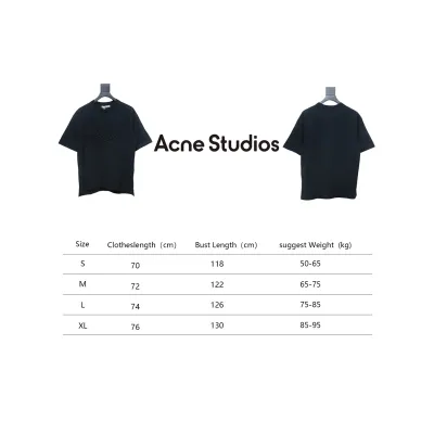 Bstsneaker-Acne Studios Logo Embroidered Cotton piqueT-Shirt 130  02