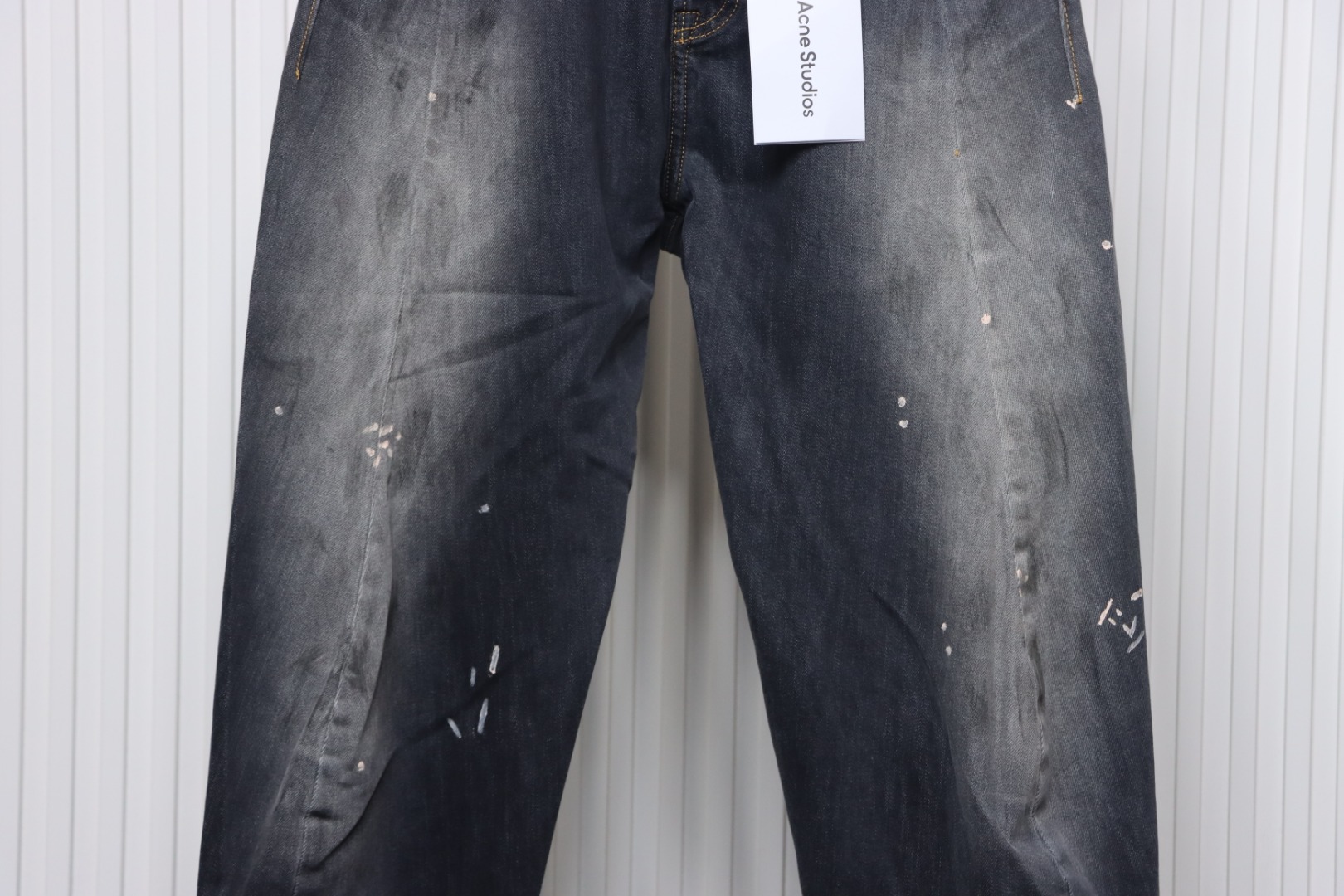Bstsneaker-Acne Studios Low-Rise Barrel-leg Baggy Jeans 350