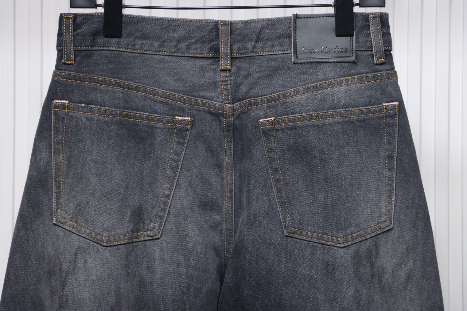 Bstsneaker-Acne Studios Low-Rise Barrel-leg Baggy Jeans 350