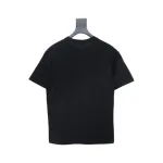 Bstsneaker-Louis Vuitton LV Flocked Logo Short-Sleeved T-shirt 130