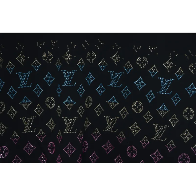 Bstsneaker-Louis Vuitton Monogram Gradient Embellished T-shirt 150