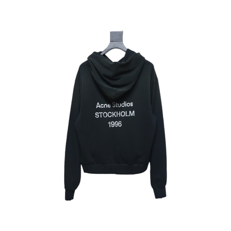 Bstsneaker-Acne Studios Logo Hooded Sweater Hoodie 250