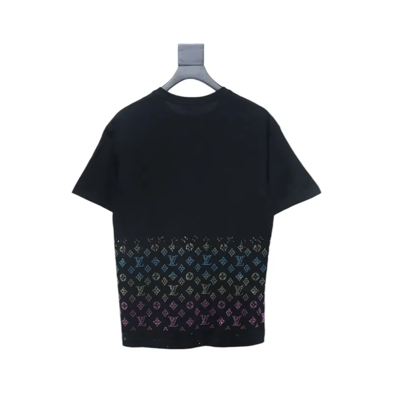 Bstsneaker-Louis Vuitton Monogram Gradient Embellished T-shirt 150