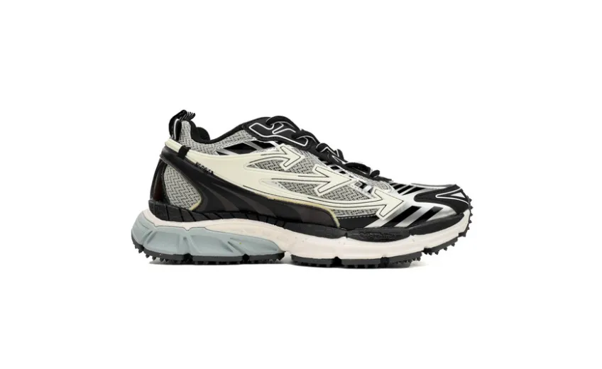 Bstsneaker-OFF WHITE Be Right Back Grey Black OMIA295C99FAB0010510